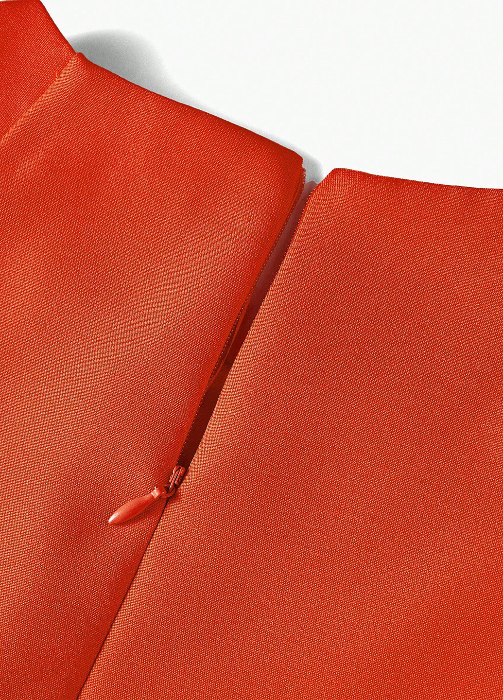 Оранжевое кэжуал платье футляр SHEIN однотонное