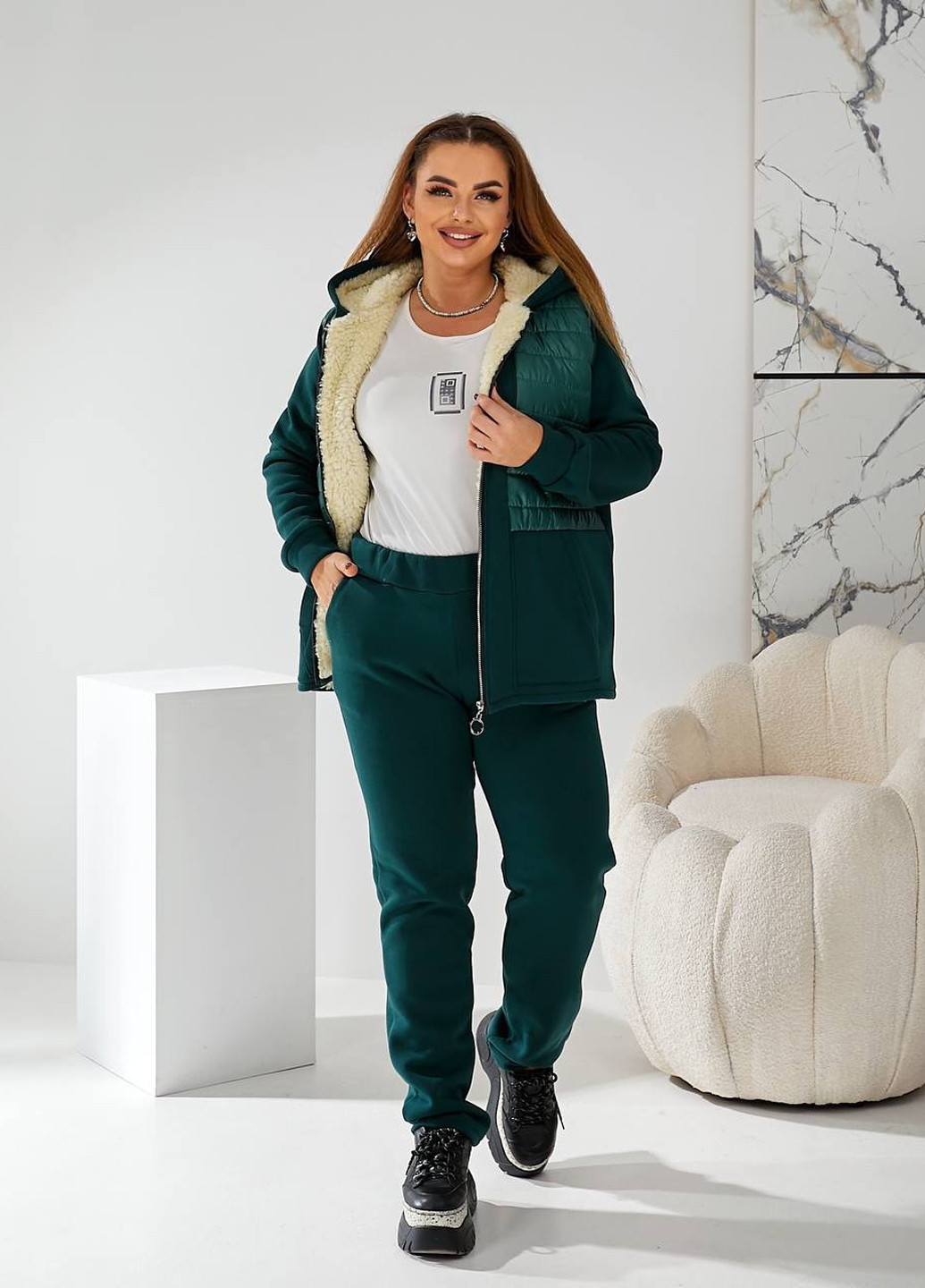 Костюм (толстовка, брюки) No Brand (364666557)