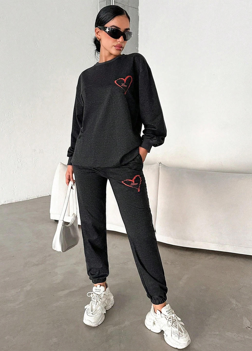 Костюм (світшот, штани) SHEIN (316736555)