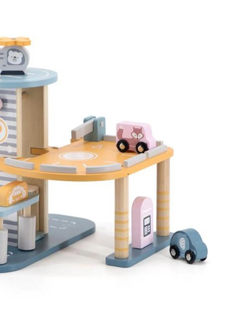 Игровой набор PolarB Паркинг двухэтажный (44029) Viga Toys (202378952)