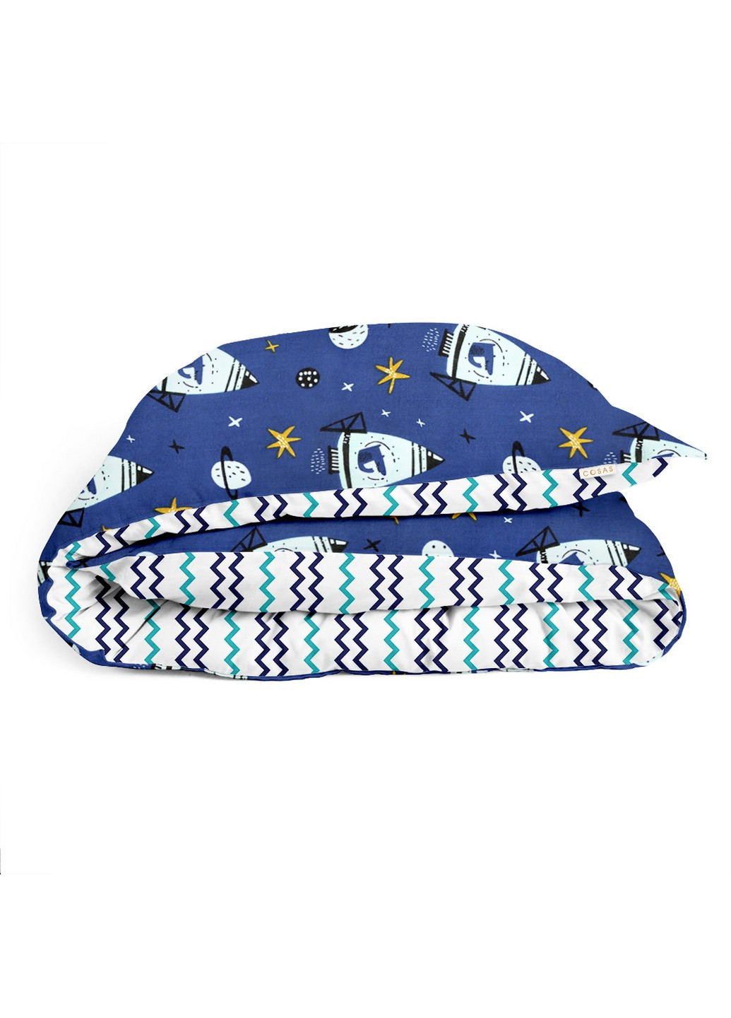 Пододеяльник детский Lupari Space Zigsea 110х140 см (4822052081983) Cosas (252025415)