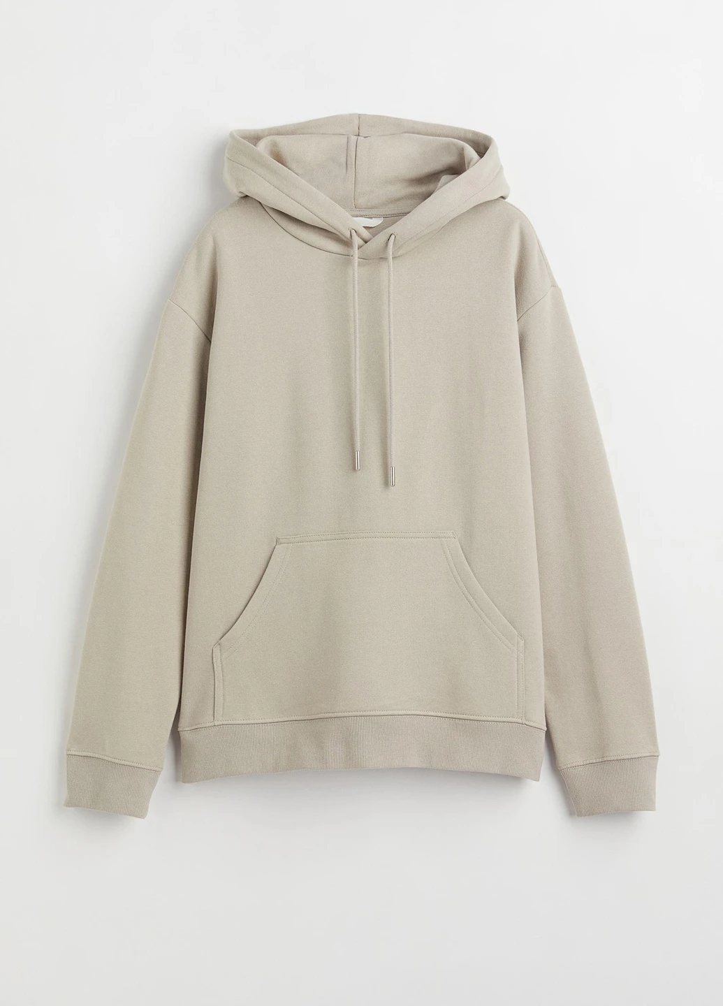 Худі фліс,світло-бежевий, H&M Basic (255170740)