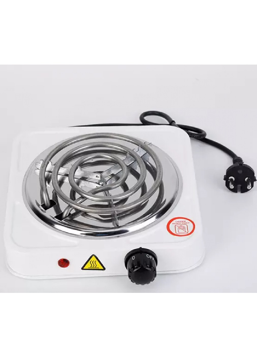 Плита портативная настольная электрическая спиральная электроплита одноконфорочная 1000W (473495-Prob) Unbranded (254952996)