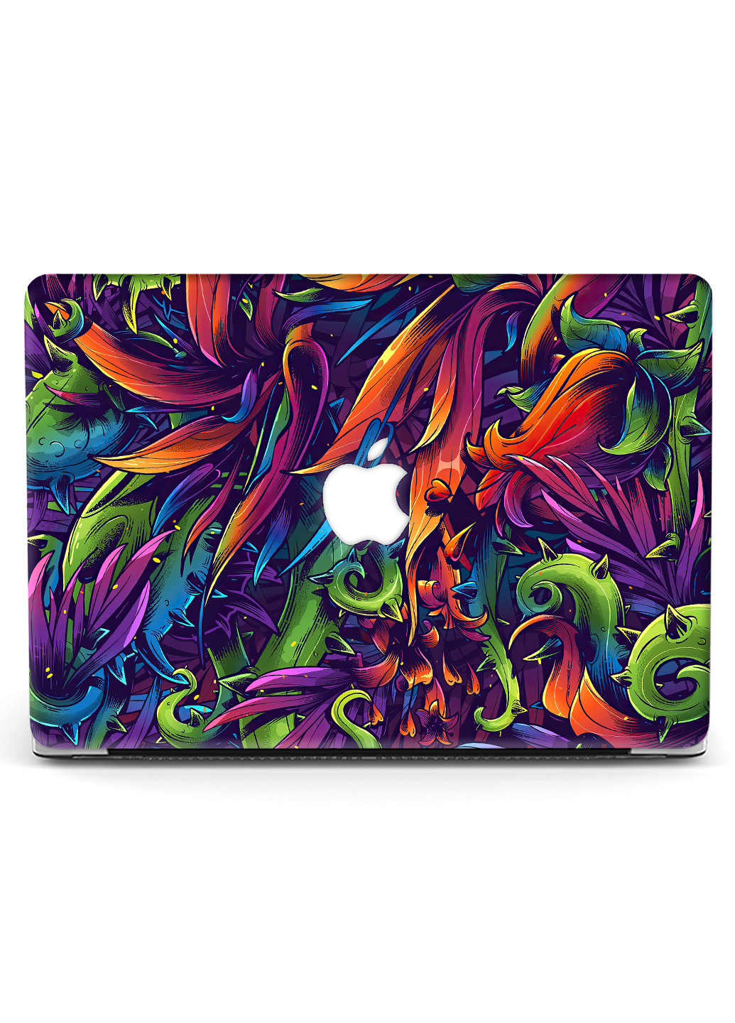 Чохол пластиковий для Apple MacBook 12 A1534 / A1931 Текстура флори (Flora texture) (3365-2512) MobiPrint (218858431)