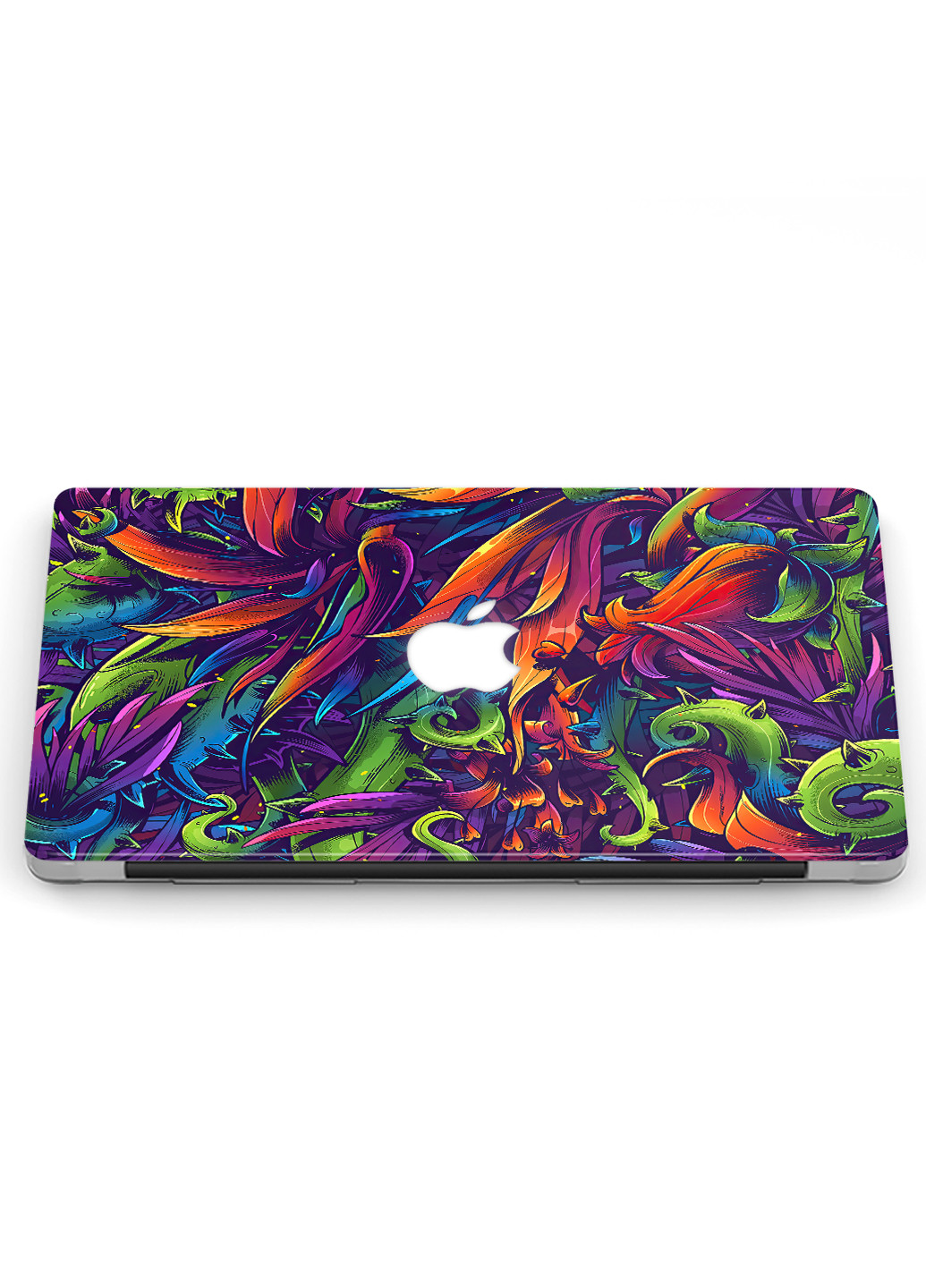 Чохол пластиковий для Apple MacBook 12 A1534 / A1931 Текстура флори (Flora texture) (3365-2512) MobiPrint (218858431)
