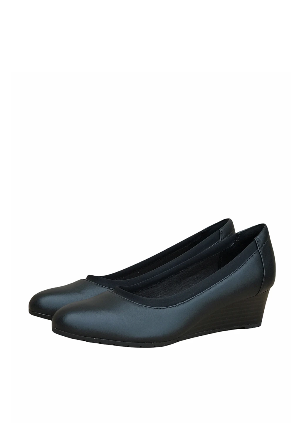 Clarks Туфлі туфлі-човники чорний з натуральна шкіра, — демісезон (252011360)