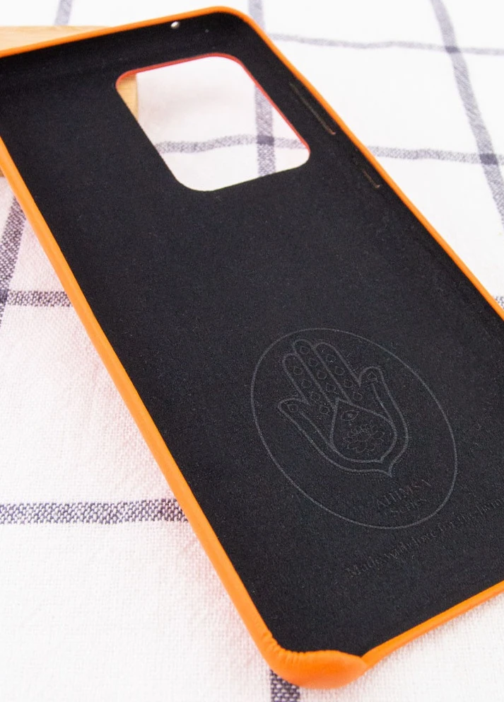 Шкіряний чохол PU Leather Case (A) для Samsung Galaxy S20 Ultra Помаранчевий (is_00000039822_2) AHIMSA (238480001)
