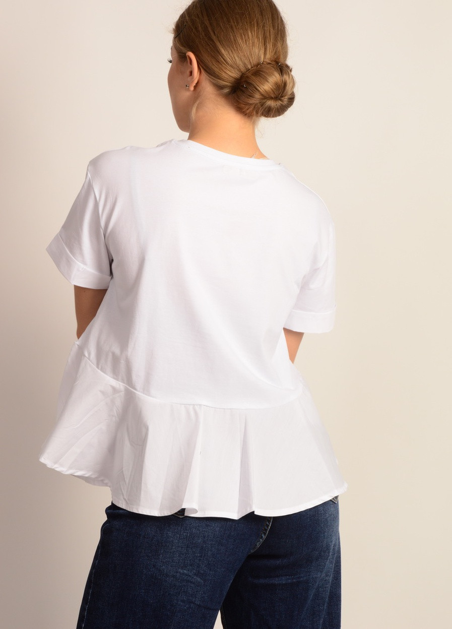 Футболка жіноча біла Louise Orop - (233419487)