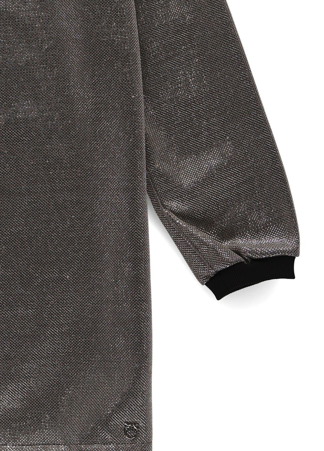 Серый свитшот Pinko однотонный без декора (323037316)