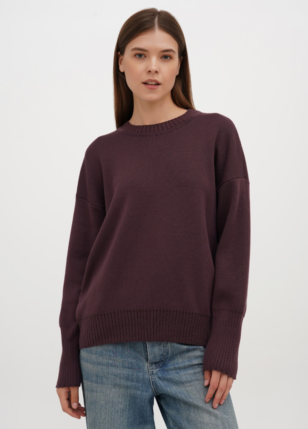 Коричневий демісезонний светр джемпер ESSME