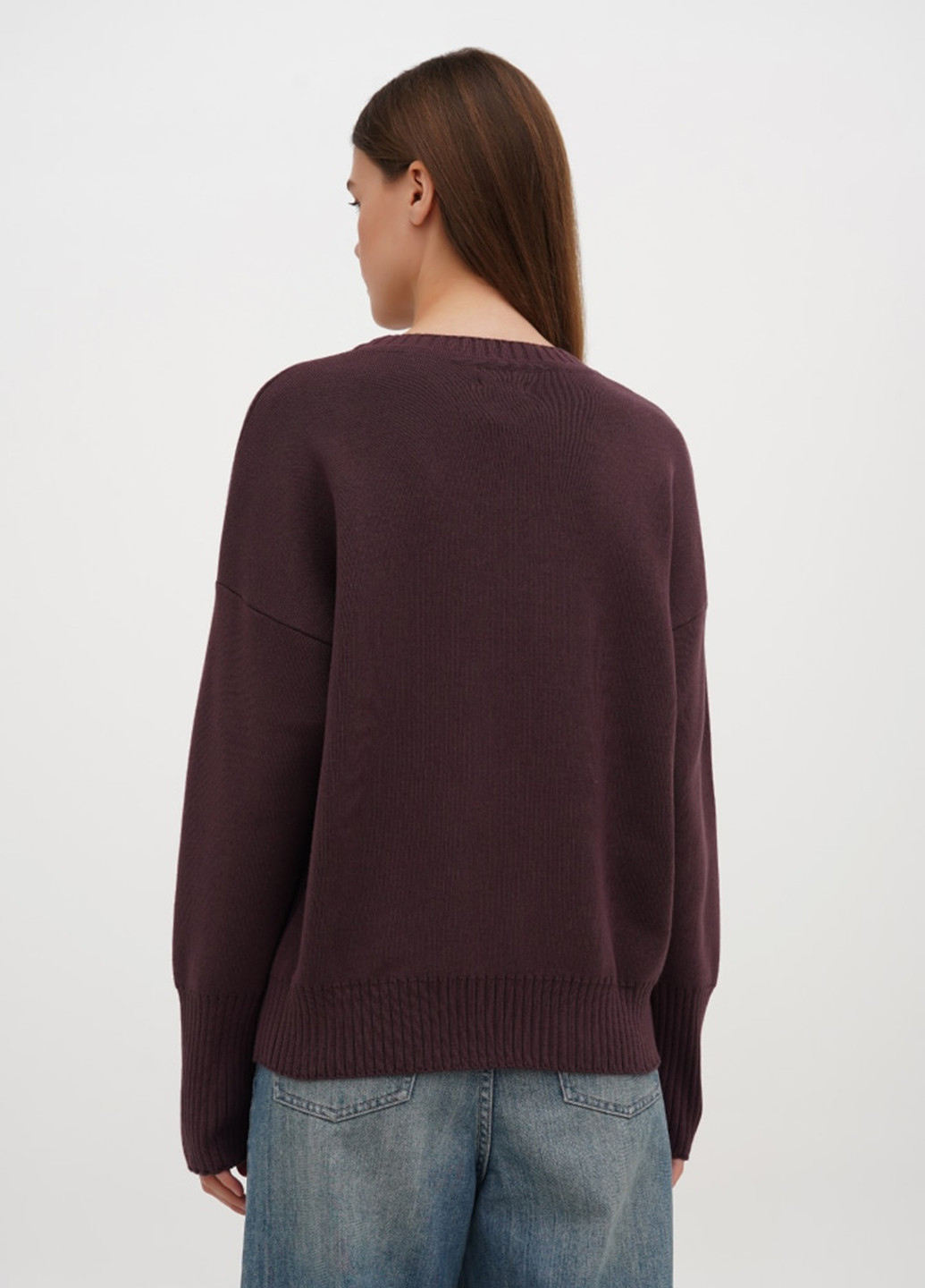 Коричневий демісезонний светр джемпер ESSME