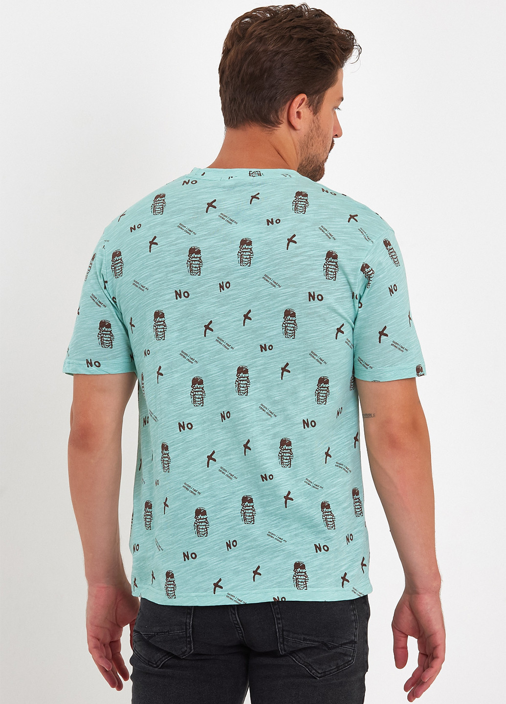 Бирюзовая футболка Trend Collection