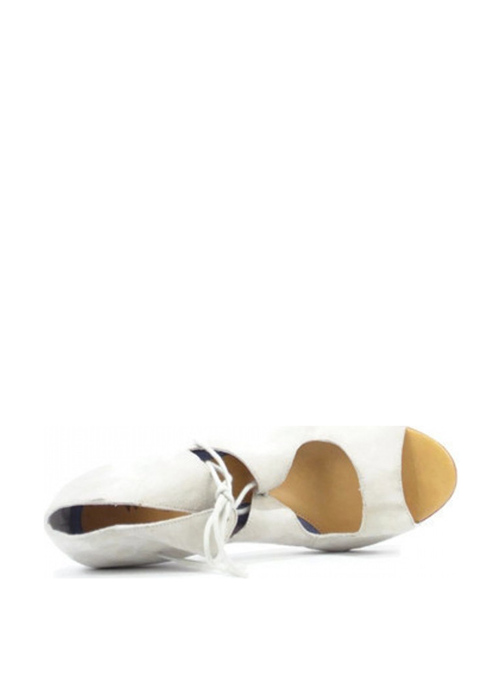 Светло-серые босоножки Filipe Sousa на шнурках