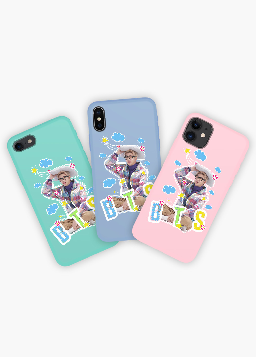 Чохол силіконовий Apple Iphone Xs Max БТС (BTS) (8226-1066) MobiPrint (219347254)