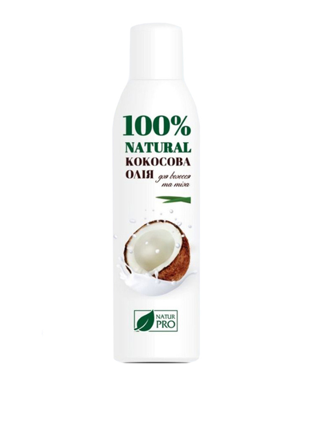 Масло кокосовое для волос и тела, 100 мл NATURPRO (202407870)