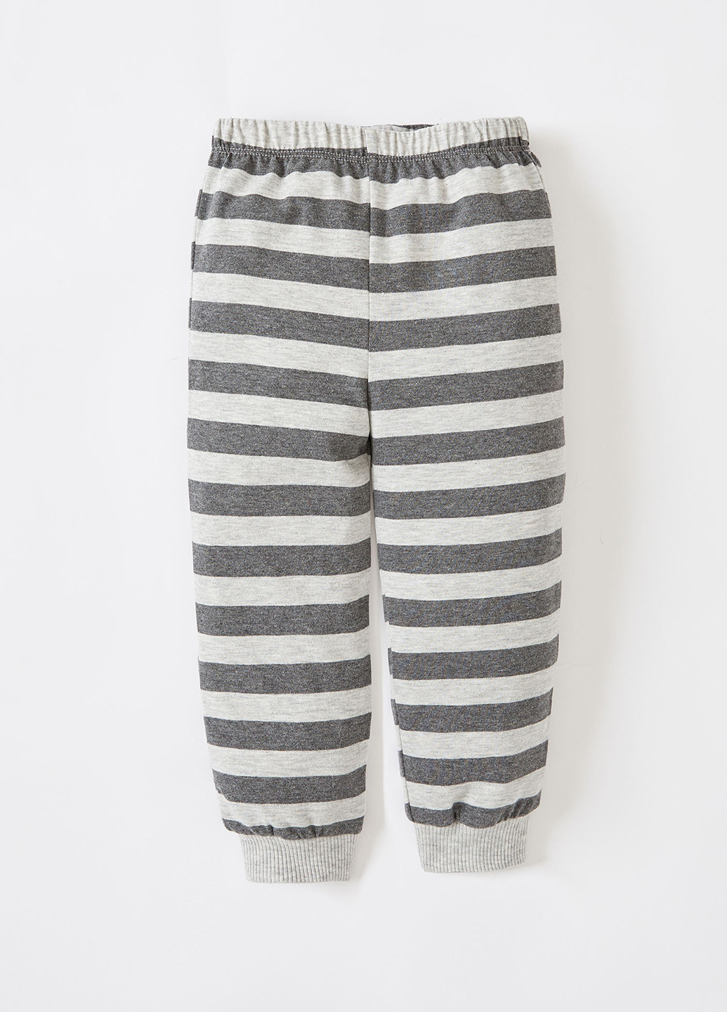Серая всесезон пижама (лонгслив, брюки) лонгслив + брюки DeFacto