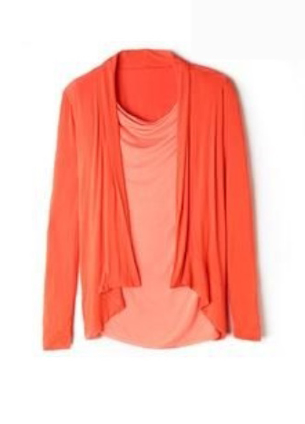 Оранжевая демисезонная блуза Avon