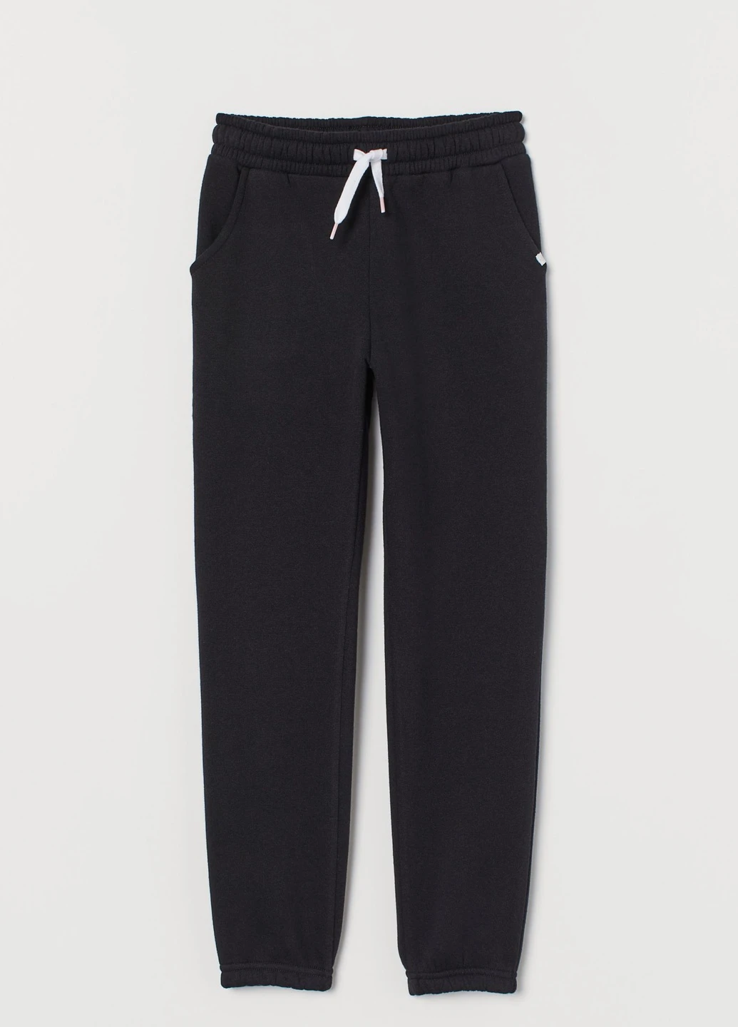 Черные спортивные демисезонные брюки H&M