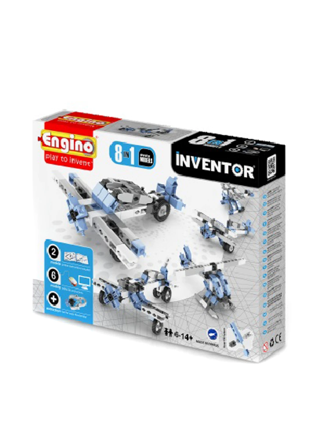 Конструктор серии INVENTOR 8 в 1 - Самолеты Engino (17739857)