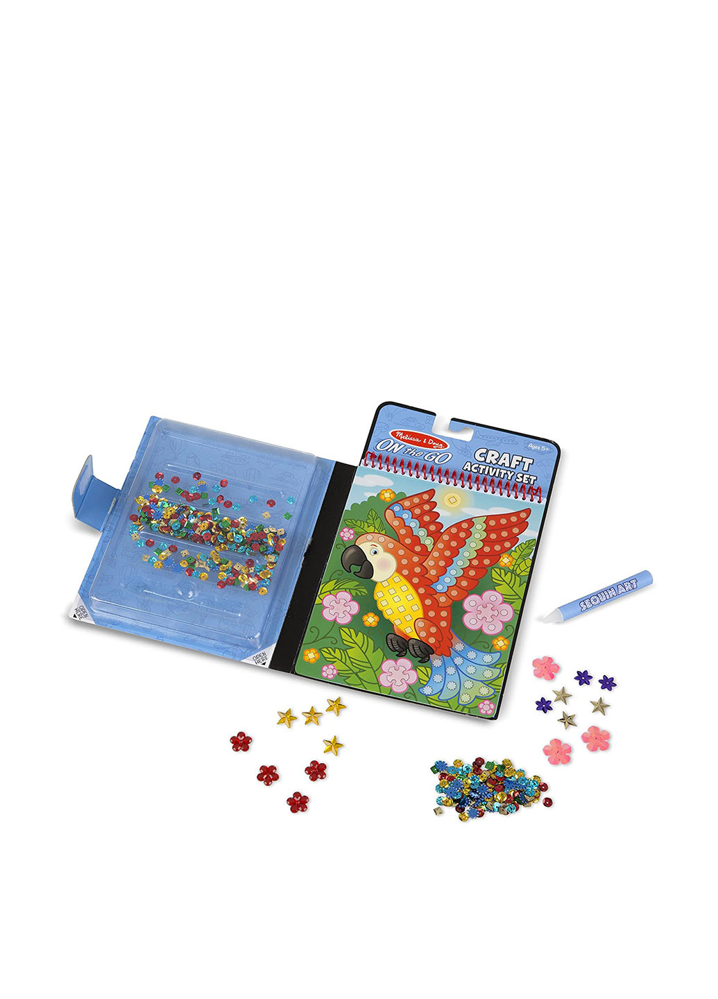 Мерехтлива мозаїка Тварини, 25,4 х15, 2х1, 4 см Melissa & Doug (251317843)