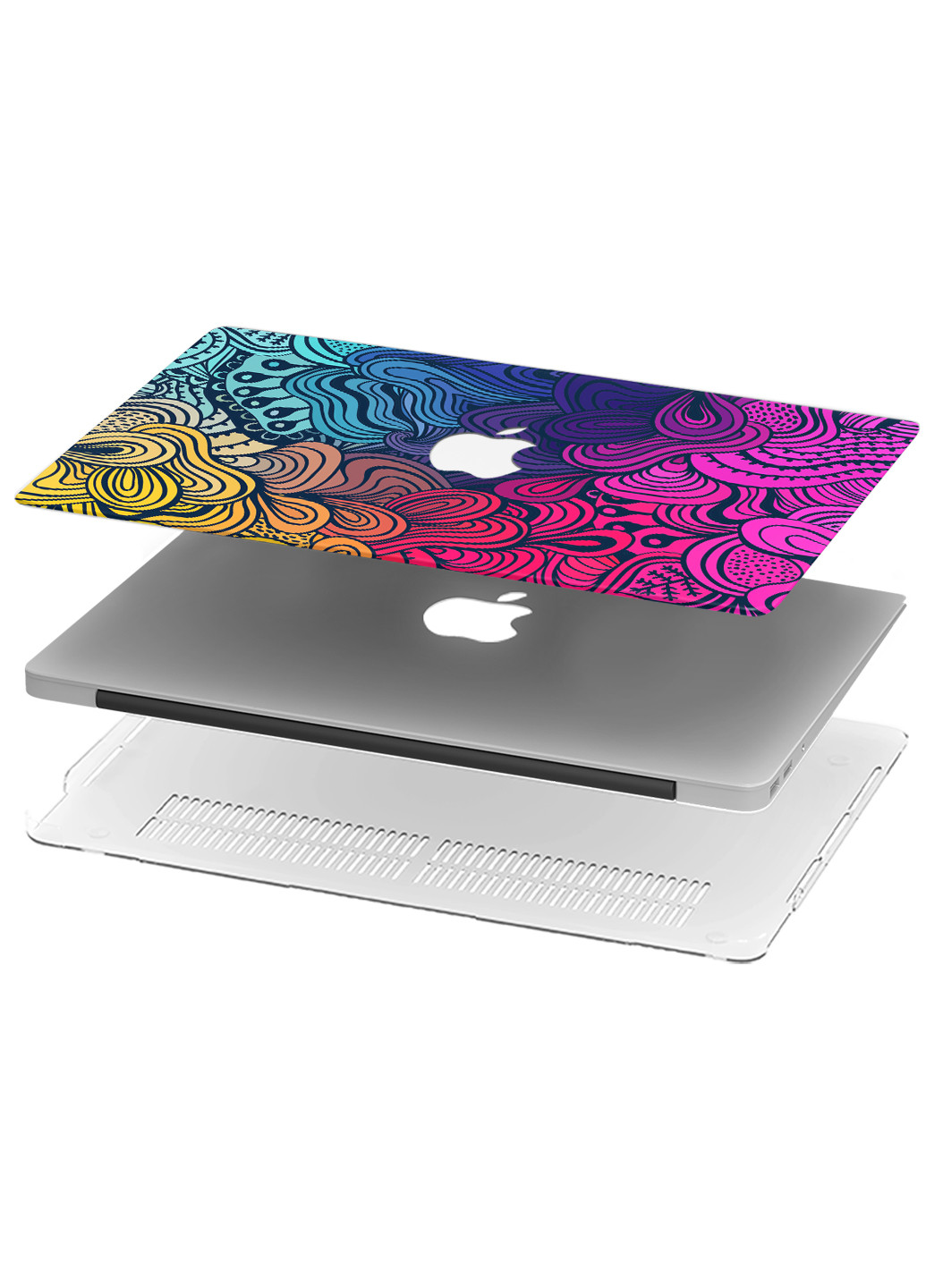 Чохол пластиковий для Apple MacBook Pro 13 A2289 / A2251 / A2338 Абстракція (Abstraction) (9772-1750) MobiPrint (218539497)