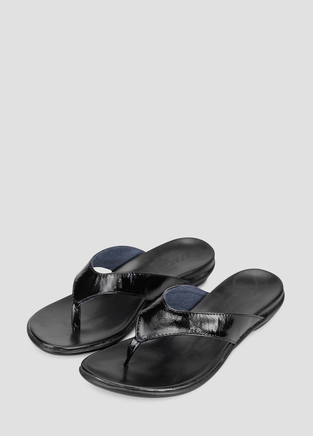 Черные кэжуал вьетнамки Zimaletto