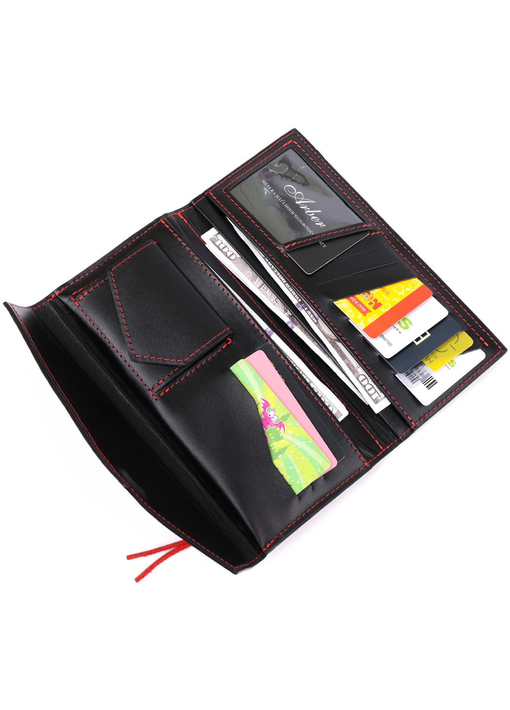 Жіночий шкіряний гаманець 21х10х2 см Grande Pelle (253490517)