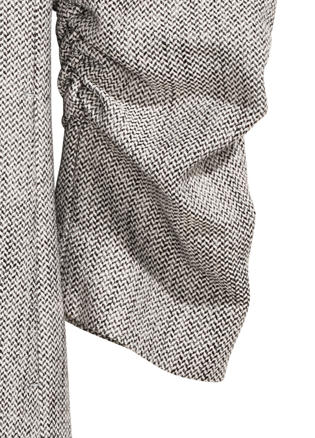 Серый женский жакет H&M меланжевый - демисезонный