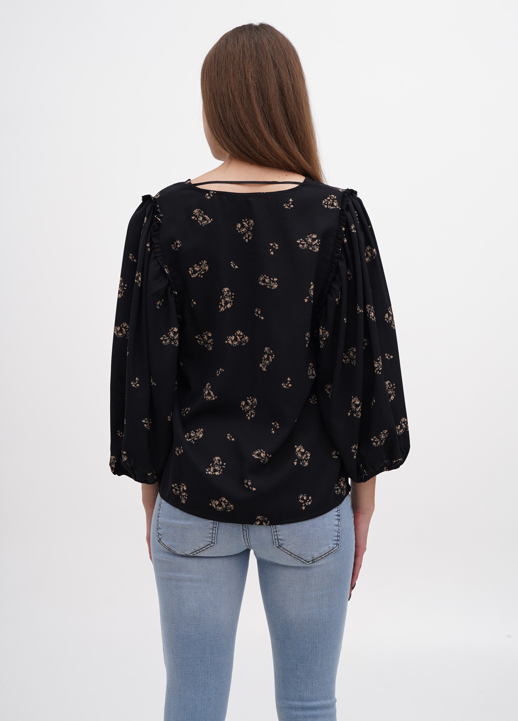 Чорна блуза Selected Femme