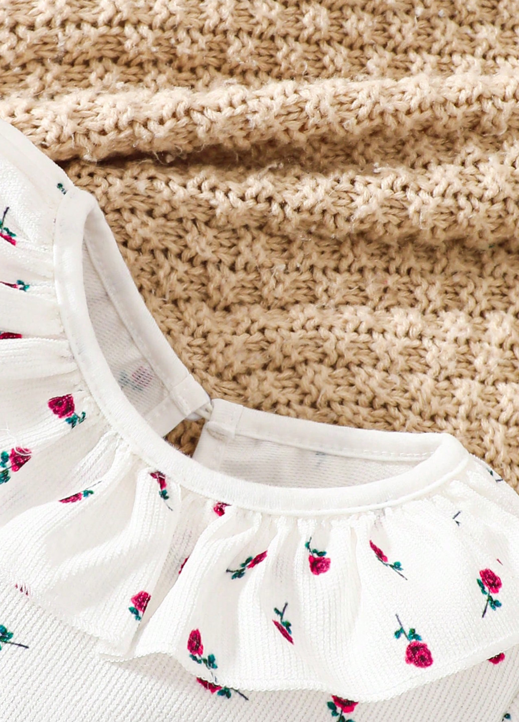 Комбінований демісезонний комплект (блуза, сарафан) SHEIN