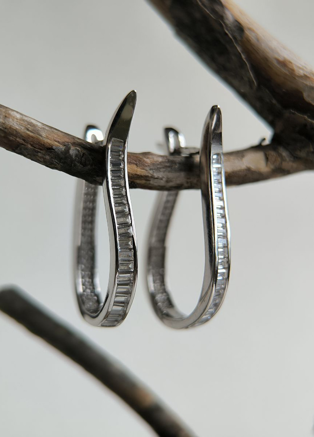 Серьги Silver Flame (354214502)