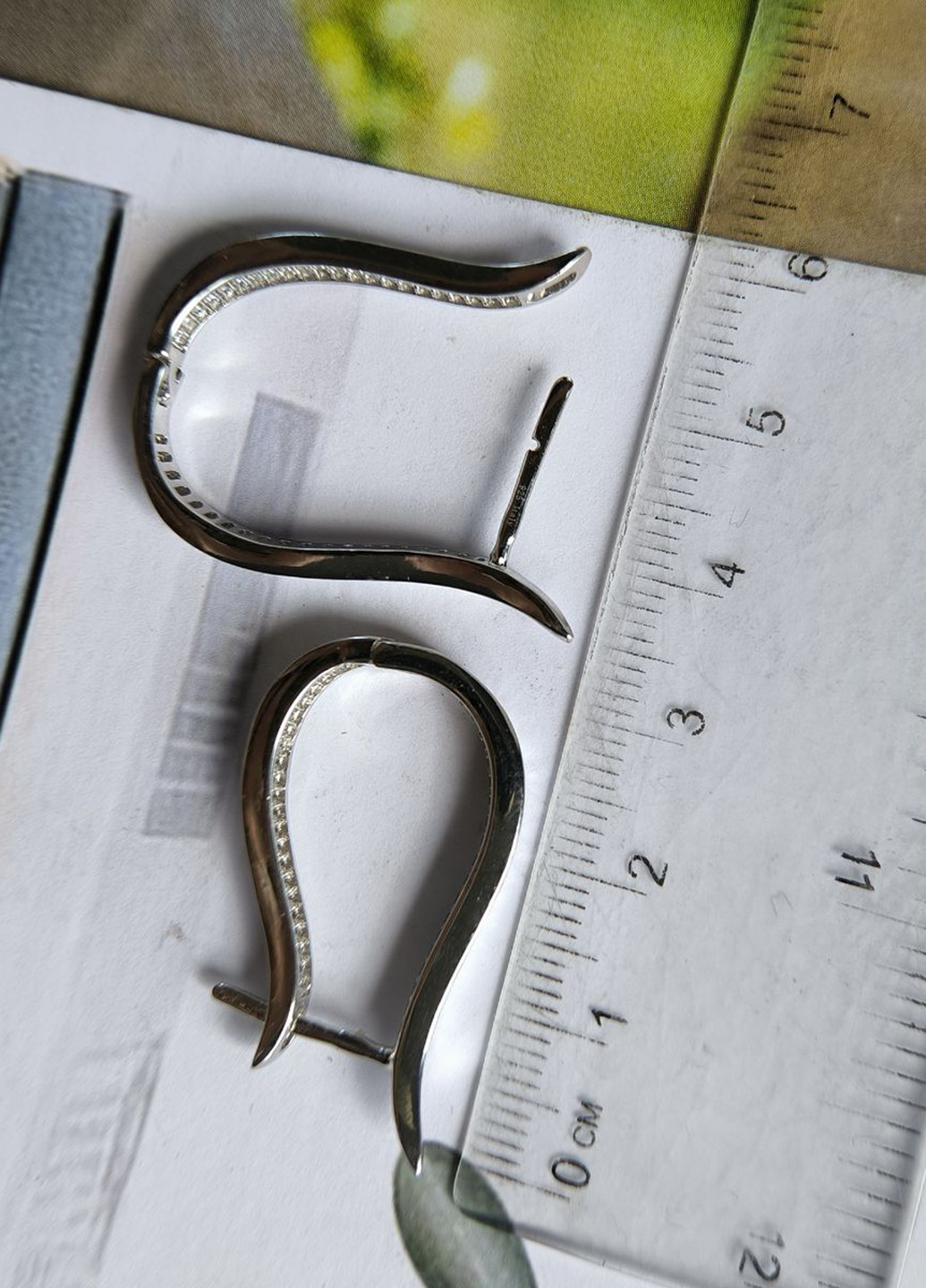 Серьги Silver Flame (354214502)