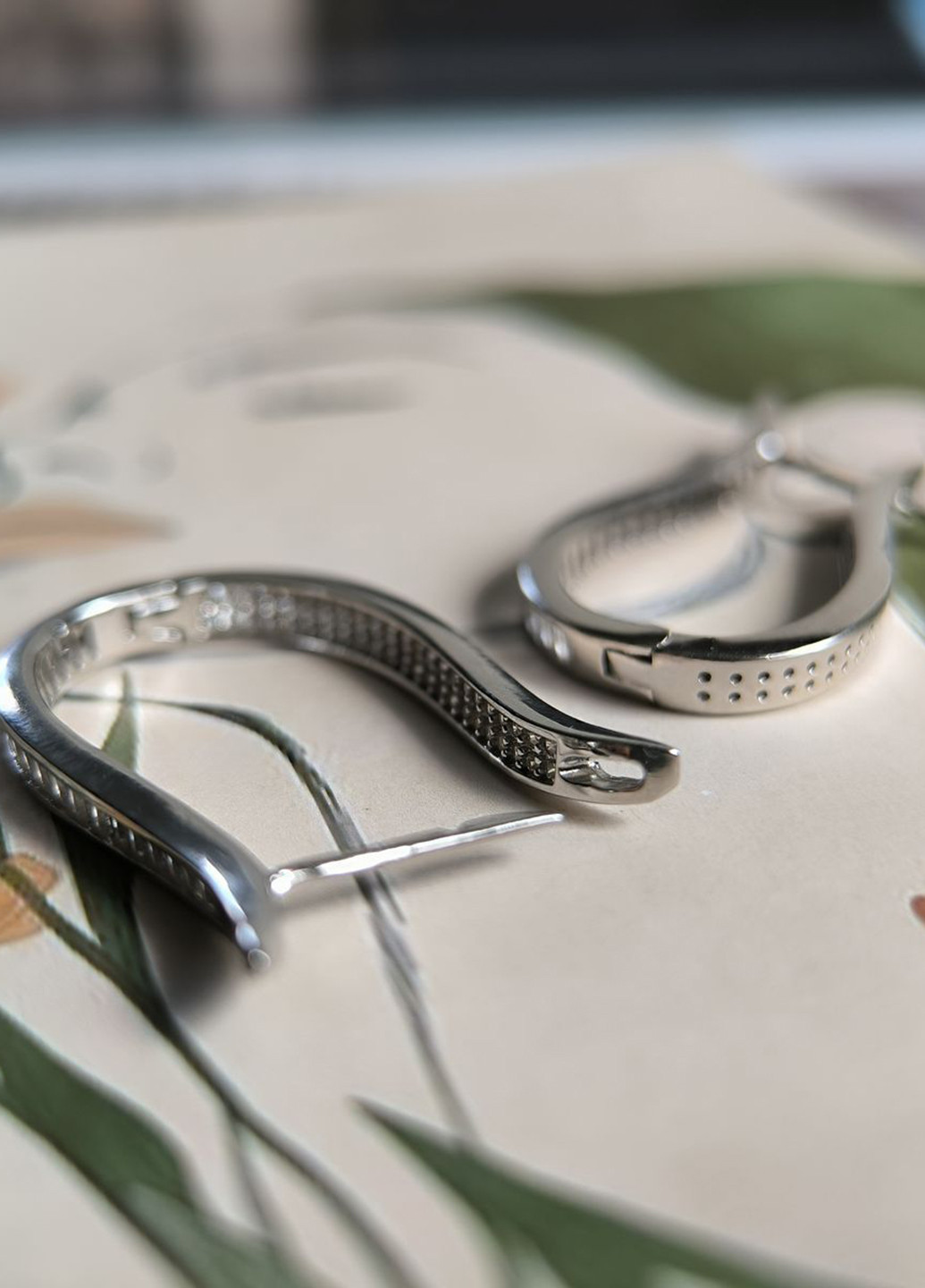 Серьги Silver Flame (354214502)