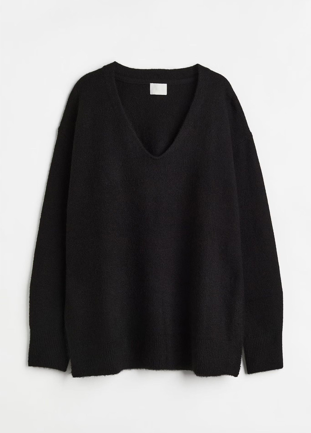 Черный демисезонный пуловер пуловер H&M