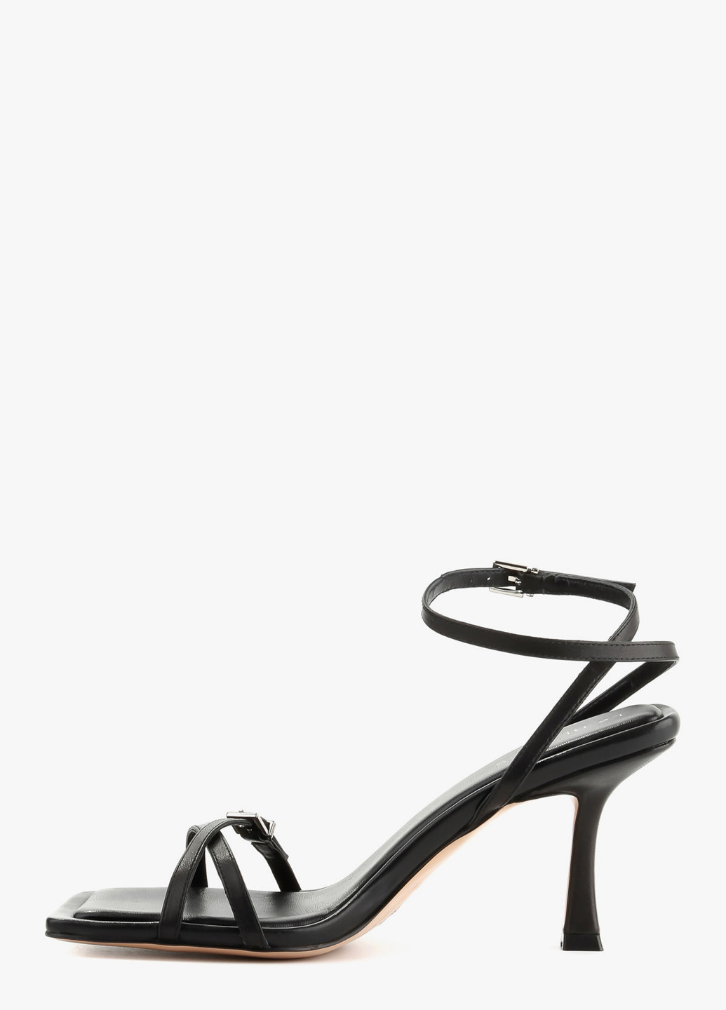 Черные босоножки Le'BERDES с ремешком