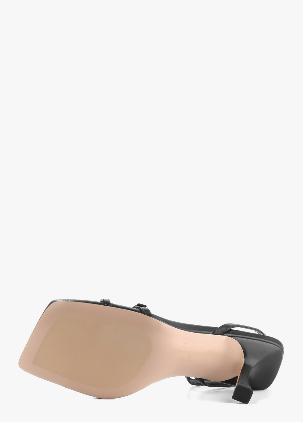 Черные босоножки Le'BERDES с ремешком