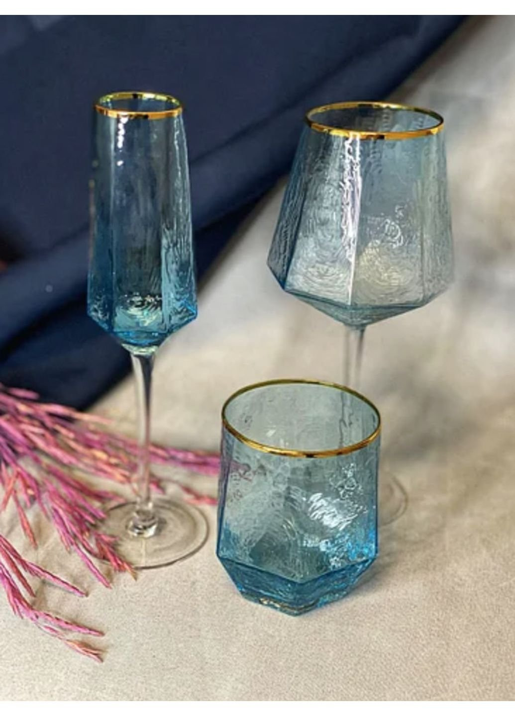 Стакан Бирюза GXF01F-B-SOLSFD1008 450 мл Olens (253610280)