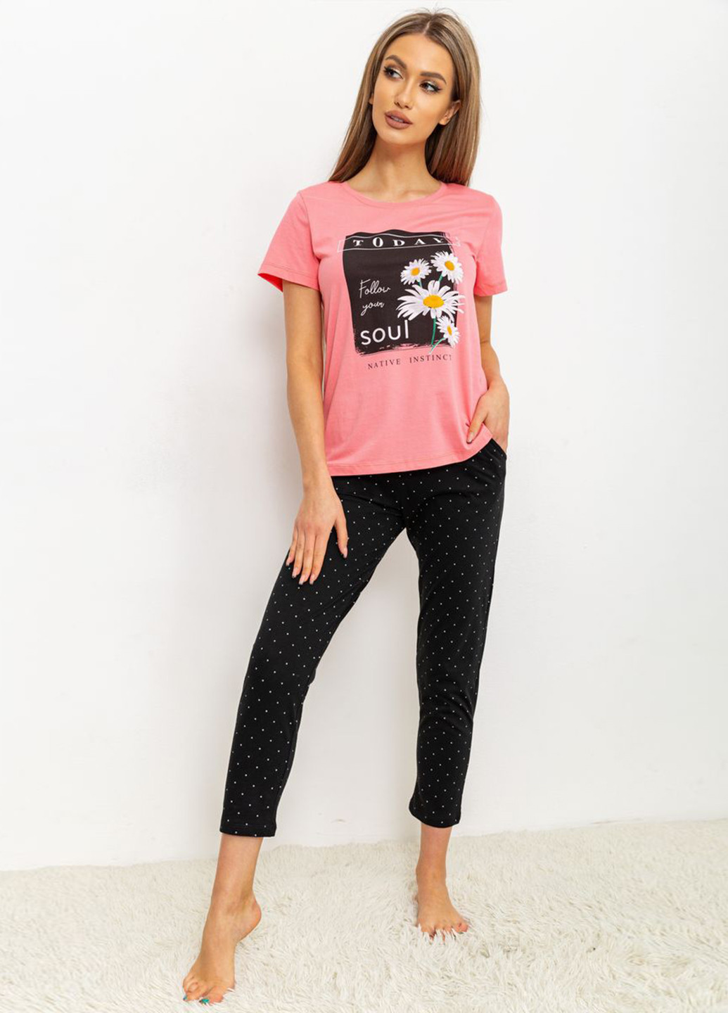 Комбінована всесезон піжама (футболка, штани) футболка + штани Ager
