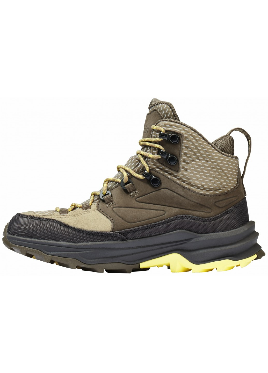 Осенние ботинки хайкеры Jack Wolfskin с логотипом тканевые