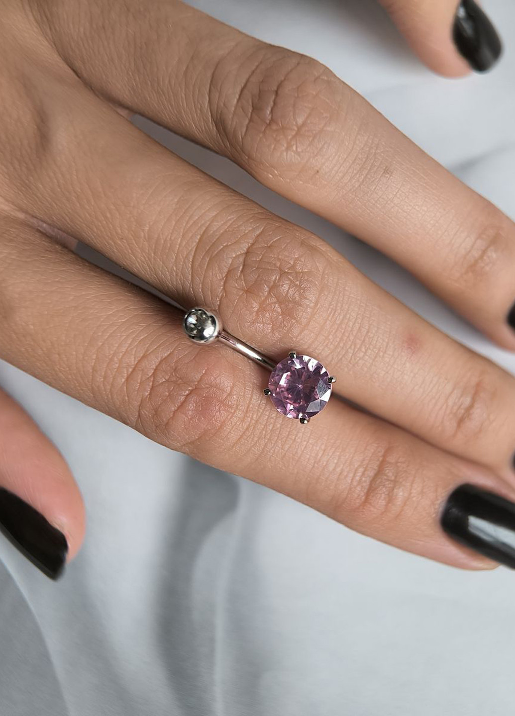 Сережка для пірсингу Silver Flame (350941493)