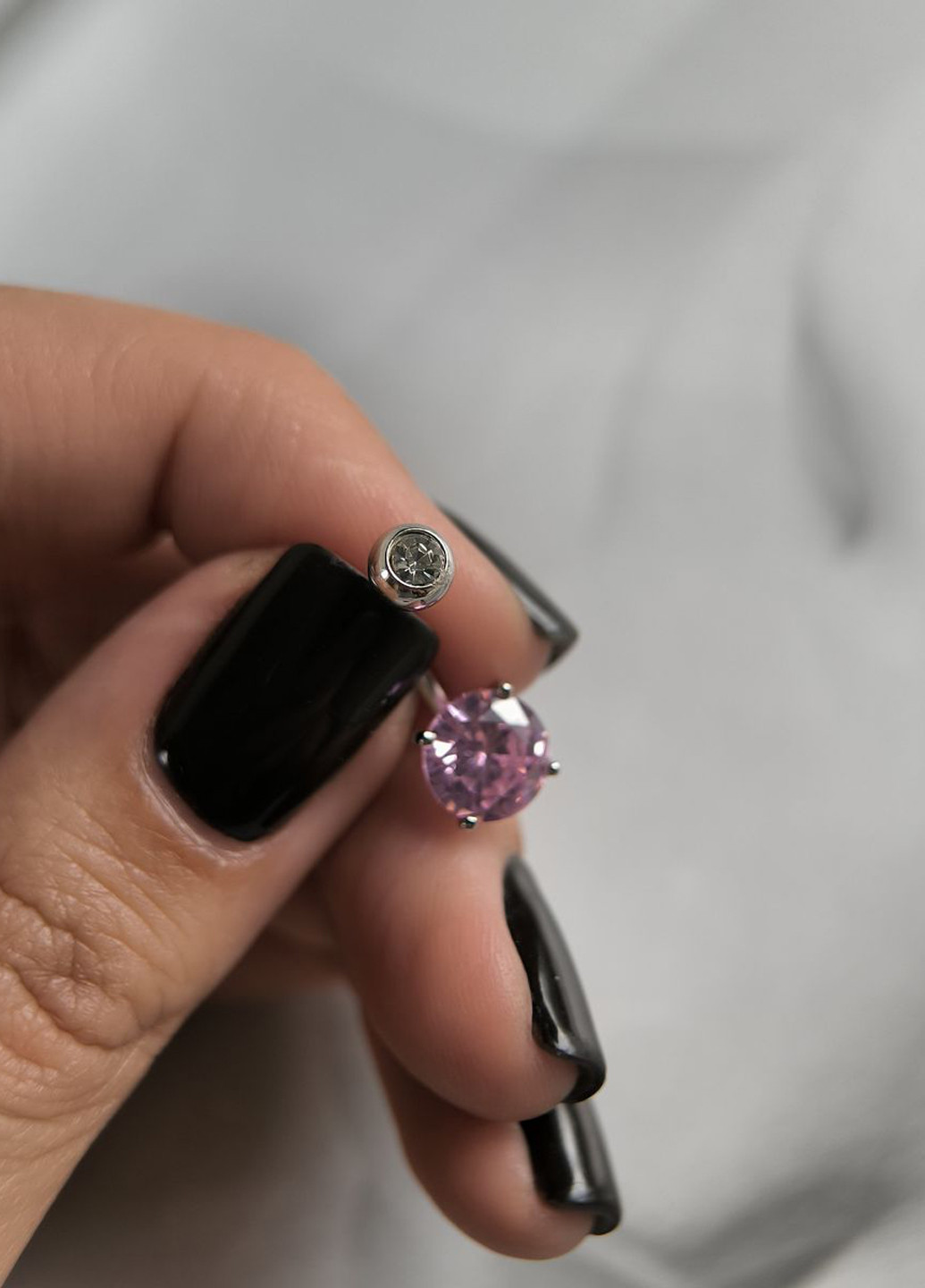 Сережка для пірсингу Silver Flame (350941493)