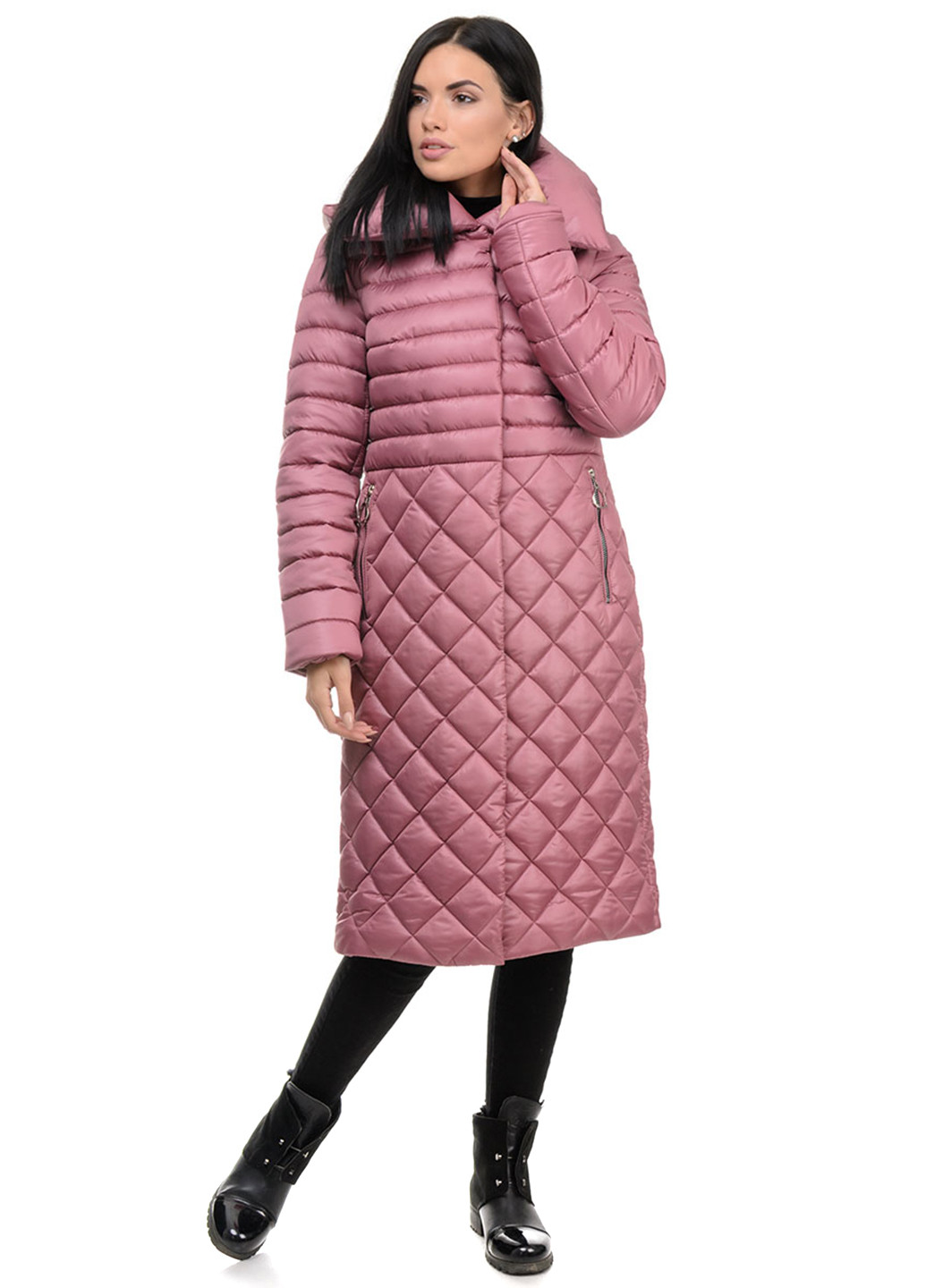 Рожева зимня куртка A.G.