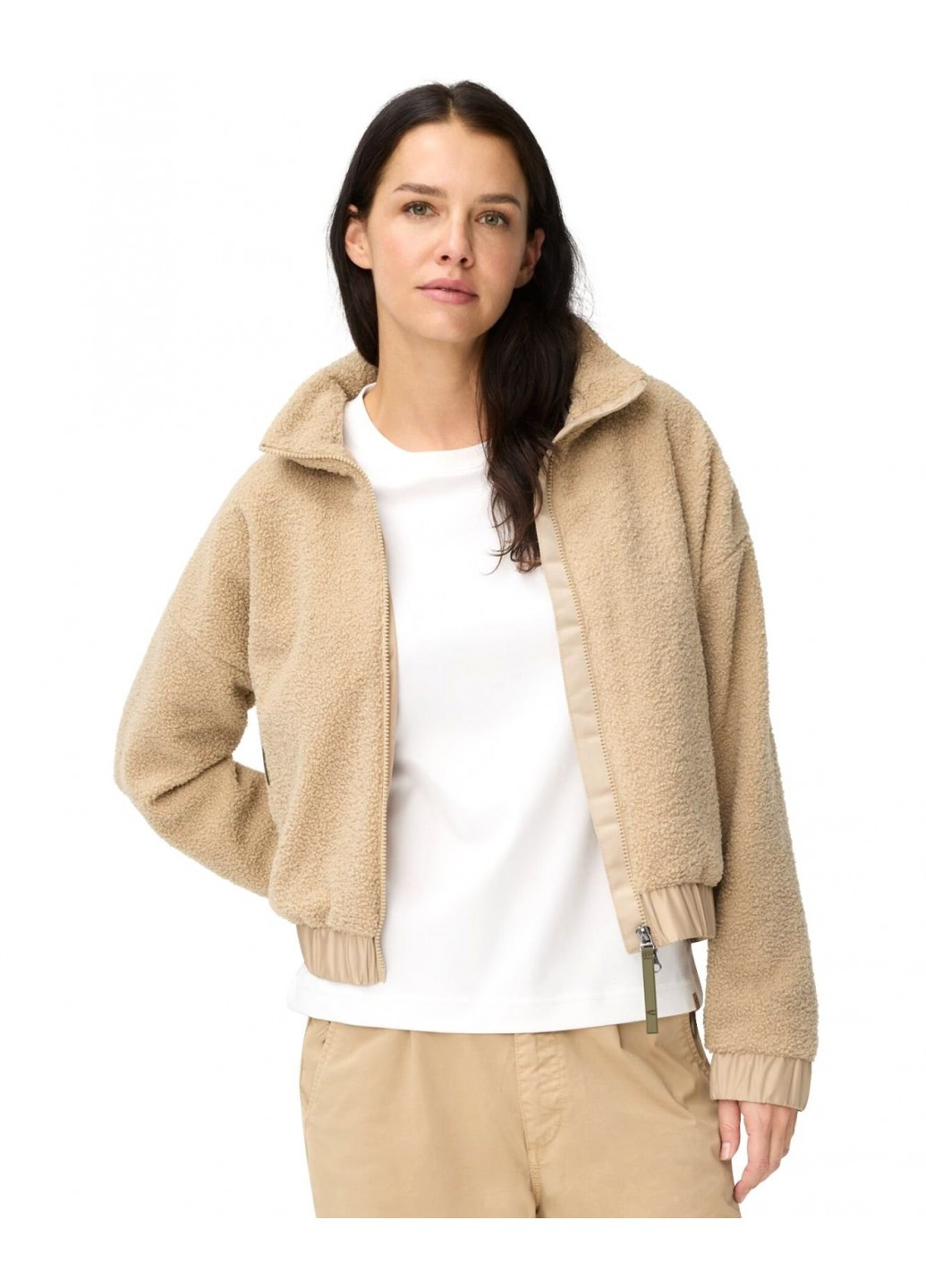 Песочная демисезонная куртка Camel Active Blouson