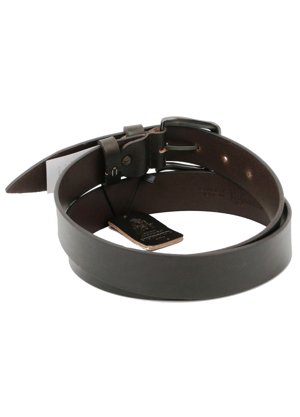 Чоловічий шкіряний ремінь 122-142х3,8 см Skipper (252413137)