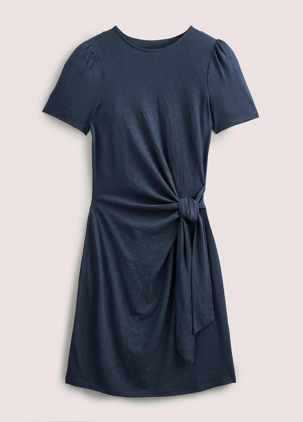 Темно-синее кэжуал платье а-силуэт Boden меланжевое