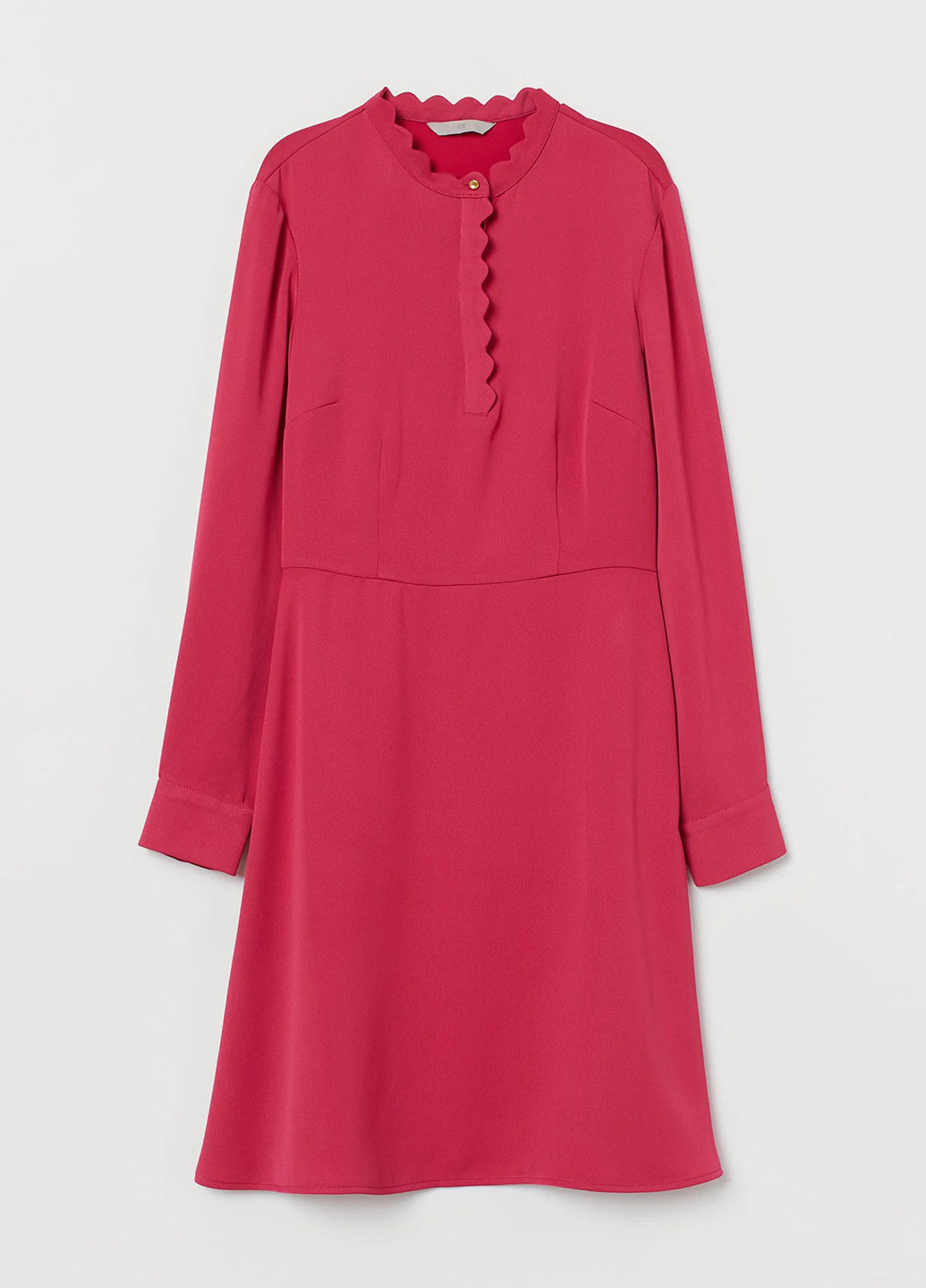 Малинова кежуал сукня а-силует H&M однотонна