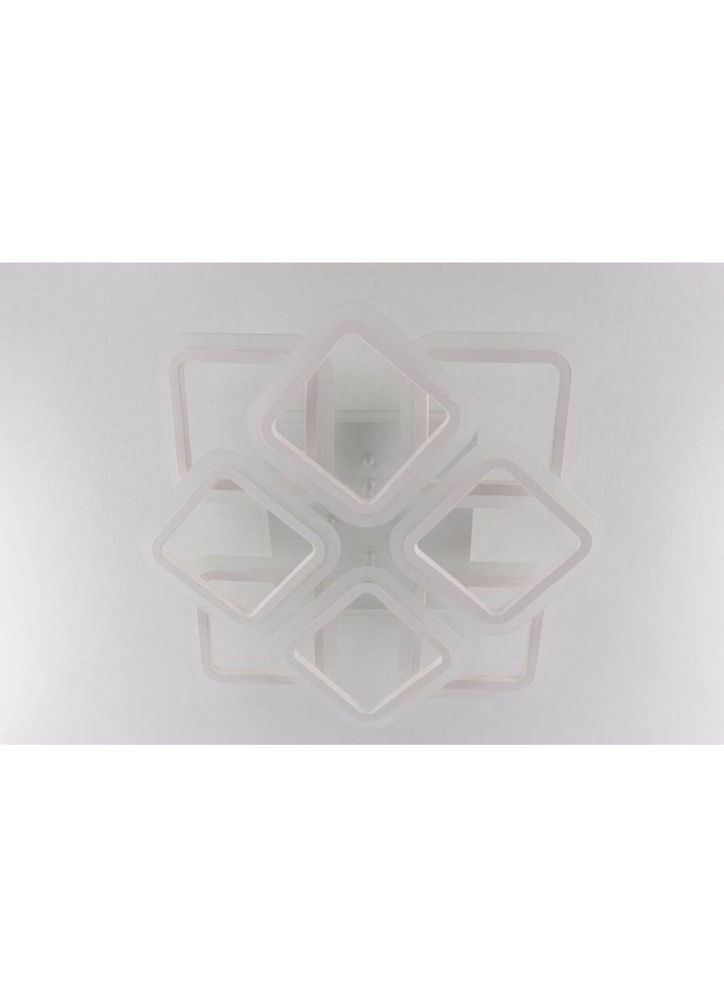 Люстра стельова LED з пультом A2400/4+4S-RGB-wh Білий 11х50х50 см. Sunnysky (253528113)