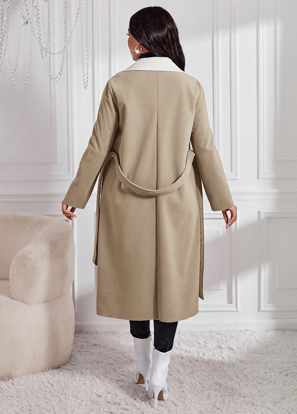 Дубленка SHEIN (342081601)