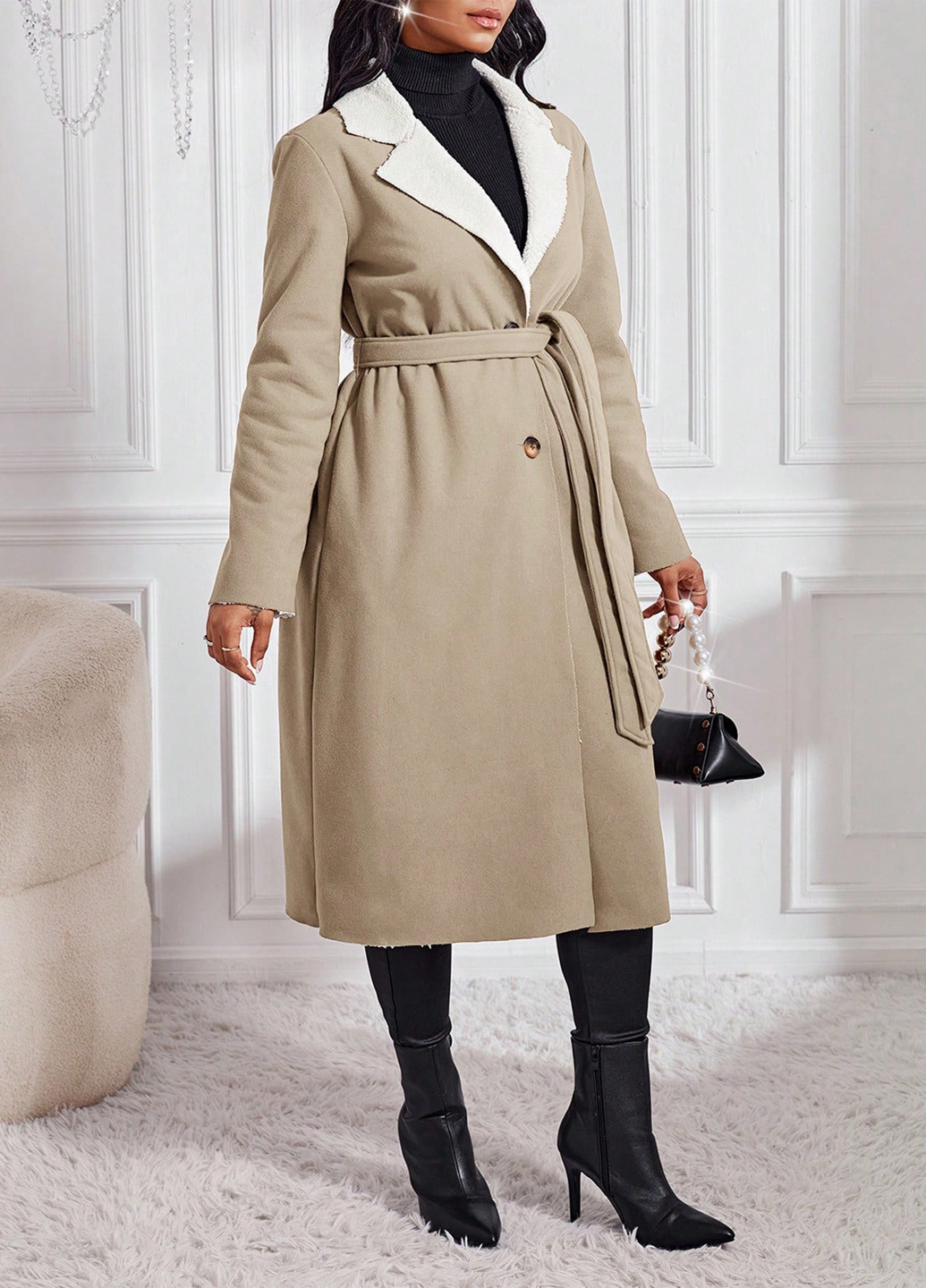 Дубленка SHEIN (342081601)