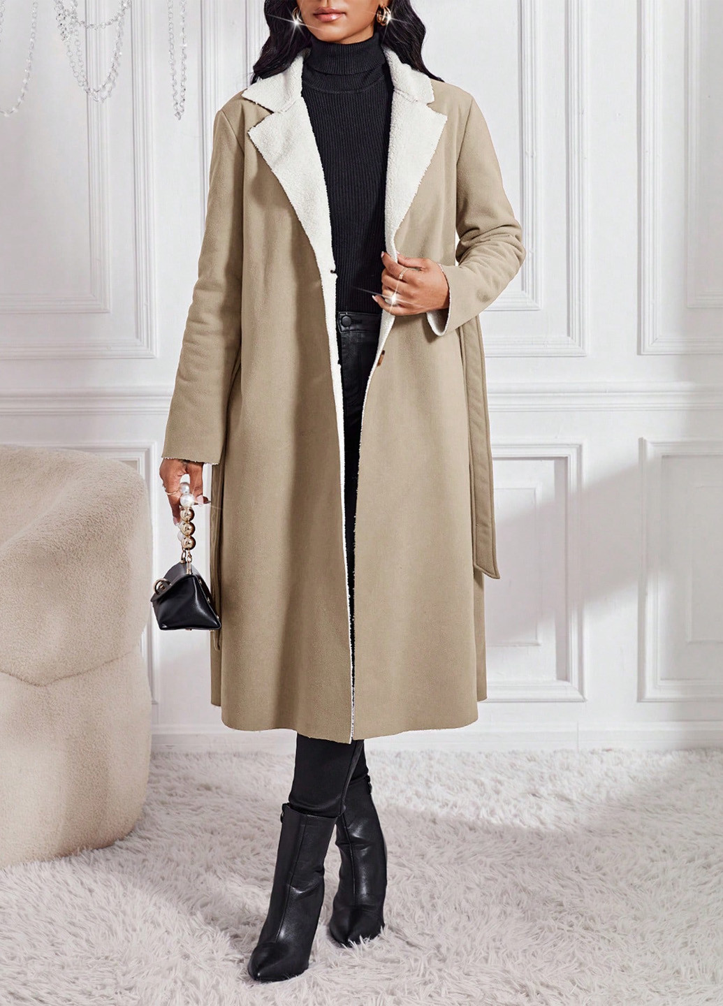 Дубленка SHEIN (342081601)